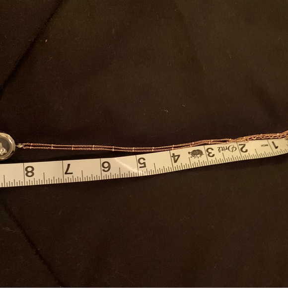 Origami Owl ballet necklace. Pointe shoes . 16” rose gold chain . - Picture 2 of 4